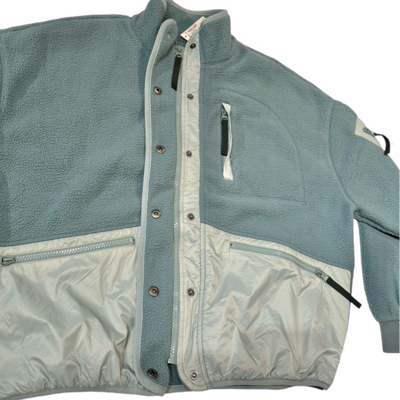 Madewell Drapey Sherpa Buick SnapFront Jacket - Picture 7 of 16